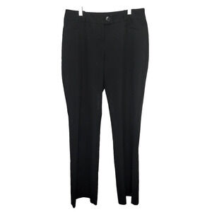The Limited LEXIE Fit Classic Straight‎ Leg Dress Pants Black Women's Size 4R